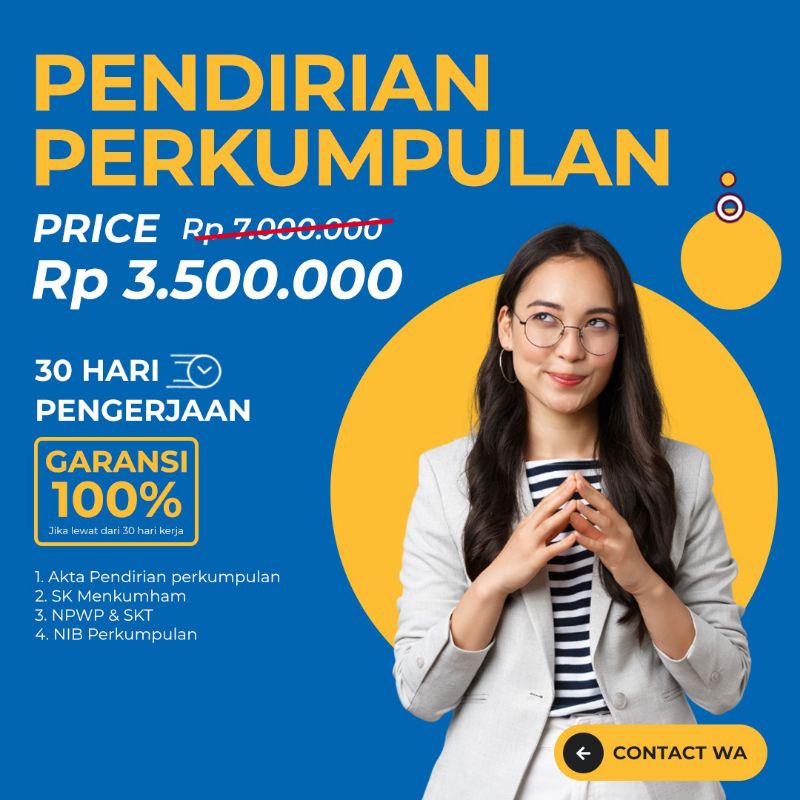 

JASA LEGAL PERKUMPULAN