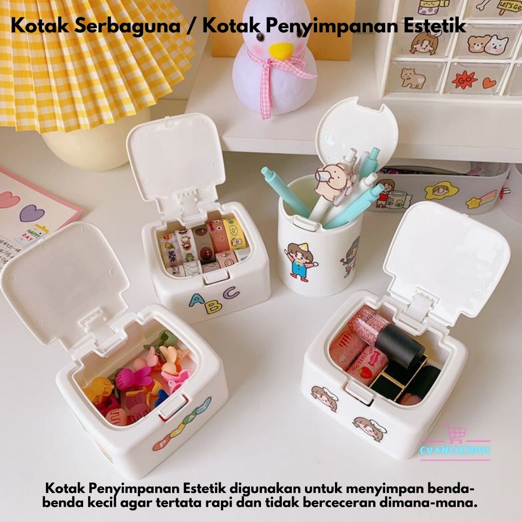 Kotak Serbaguna / Kotak Penyimpanan Estetik / Organizer Box