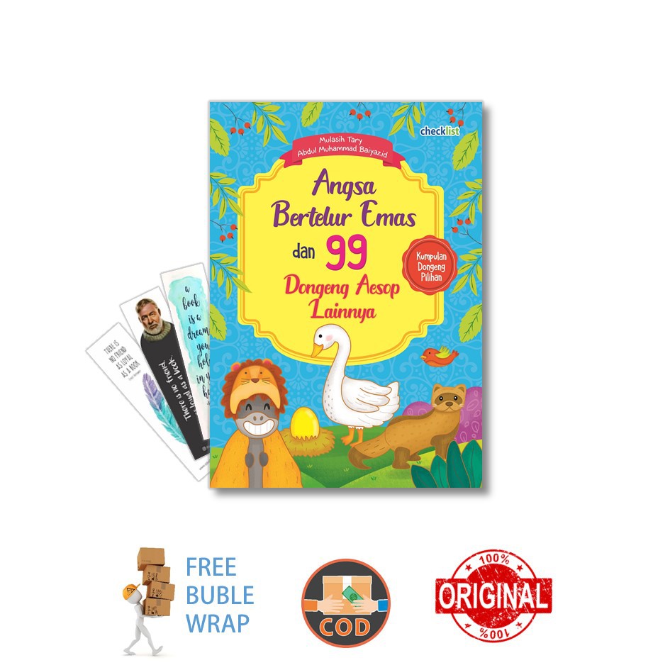 Buku Angsa Bertelur Emas & 99 Dongeng AESOP (Checklist)