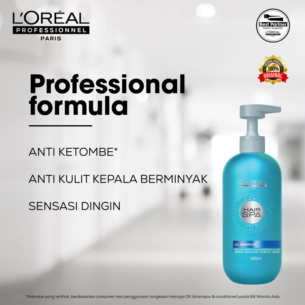 Loreal Prof Hair Spa Shampo 600ml