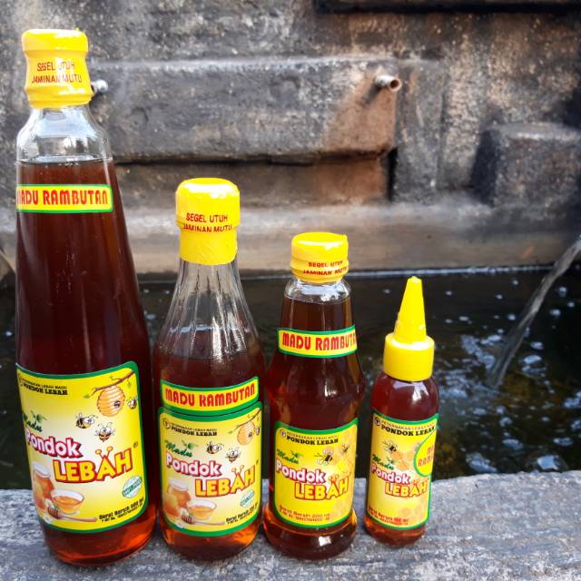

madu rambutan 200ml pondok lebah