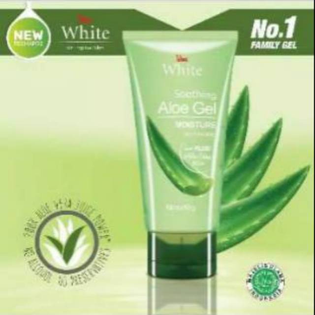 Viva white soothing aloe vera gel 80 gr