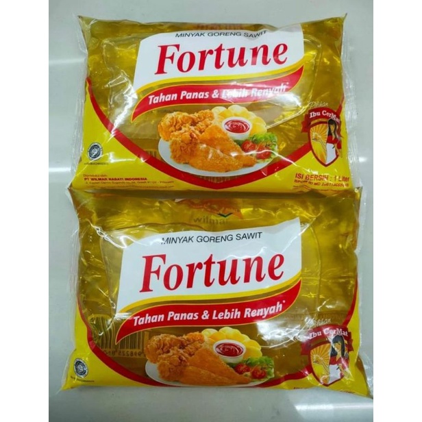 

minyak goreng fortune / minyak goreng murah / minyak goreng bantal 1L