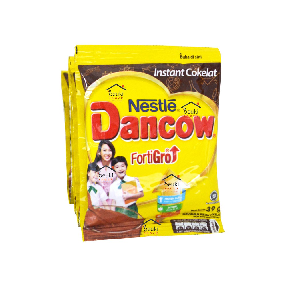 

Nestle Dancow FortiGro Coklat Susu Bubuk Instan Rasa Coklat Pertumbuhan Anak - 10pcs x 39gr/DANCOW COKLAT/RENCENG