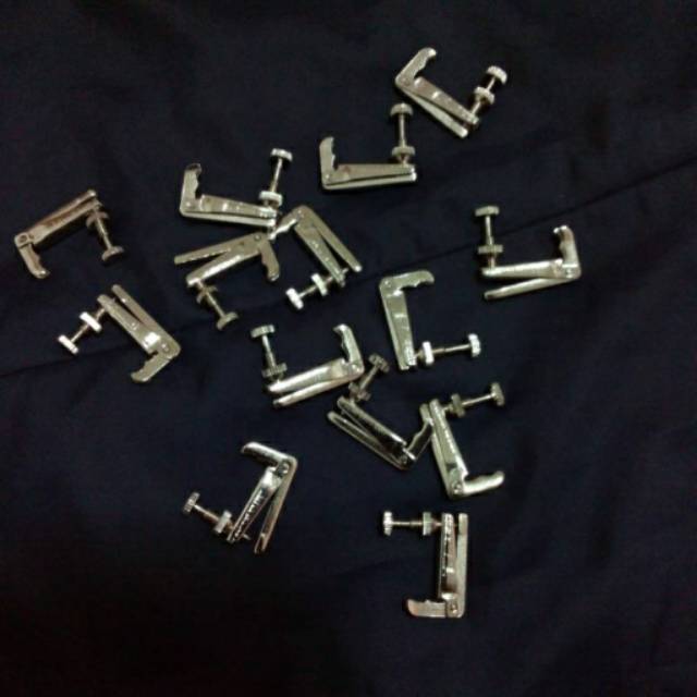 Fine Tuner untuk biola / violin size 3/4 dan 4/4 warna silver FTSB44