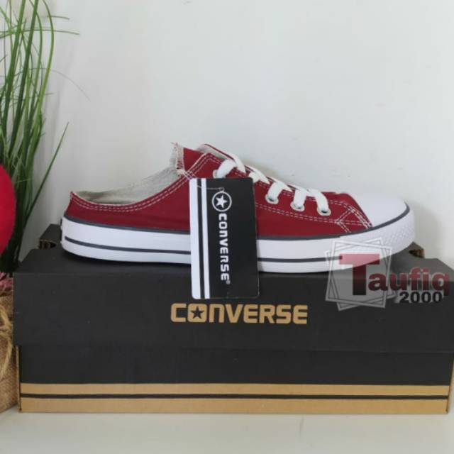 TERLARIS!! SEPATU CONVERSE All Star BUSTONG SLOP / SLIP ON The Best Quality