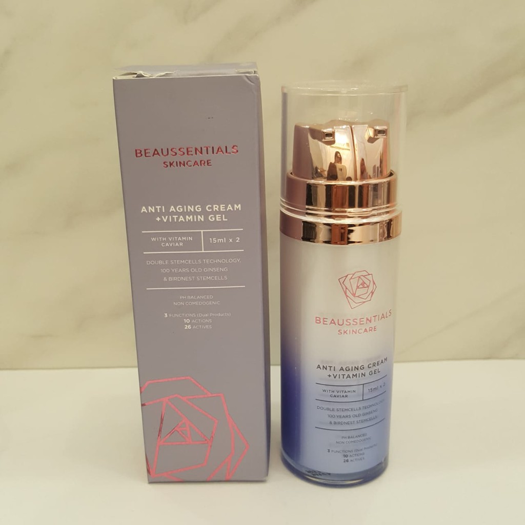 Beaussentials Skincare - Anti Aging Cream 2 x 15ml