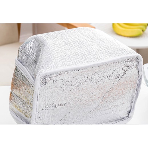 Cooler Bag Besar / Tas Penyimpan Asi &amp; Bekal / Tas Bekal Canvas Lunch Bag