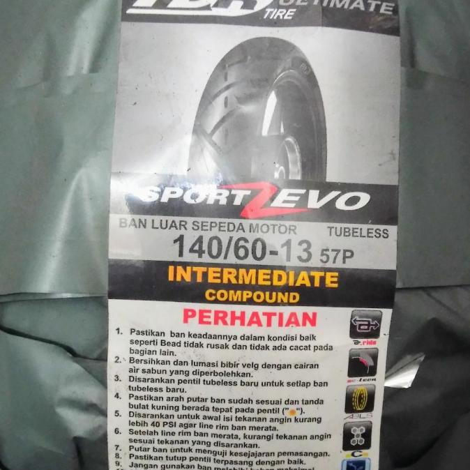 Ban luar FDR Sport zevo Nmax belakang 140/60-13 centralvar89 Kualitas Baik