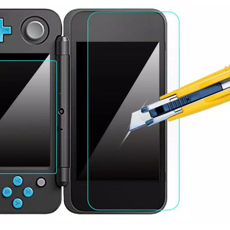 Anti Gores Layar Nintendo New 2ds XL LL Screen Guard Lcd Protector New 2ds XL Ll New2ds New2dsXL