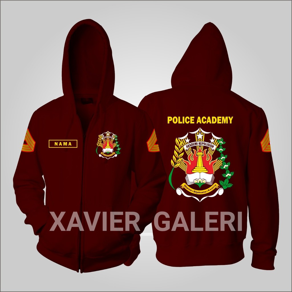 JAKET POLISI JAKET AKPOL MODEL HODDIE HOODIE JAKET PRIA APARAT NEGARA JAKET ABDI NEGARA JAKET POLRI