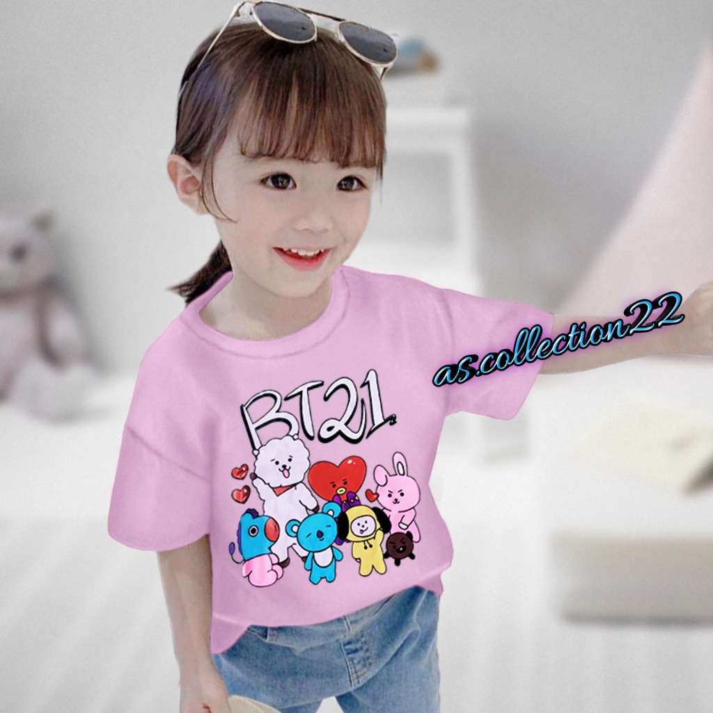 kaos anak perempuan fashion//USIA 1-12 TAHUN