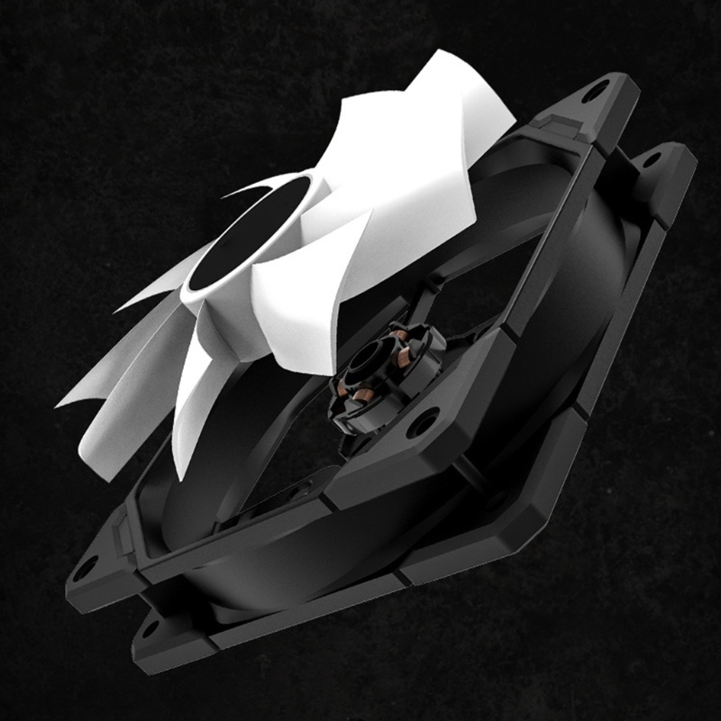 Bt 120mm ARGB CPU Cooling Silent Chassis Kipas Pendingin 12V 4Pin CPU Komputer Heatsink