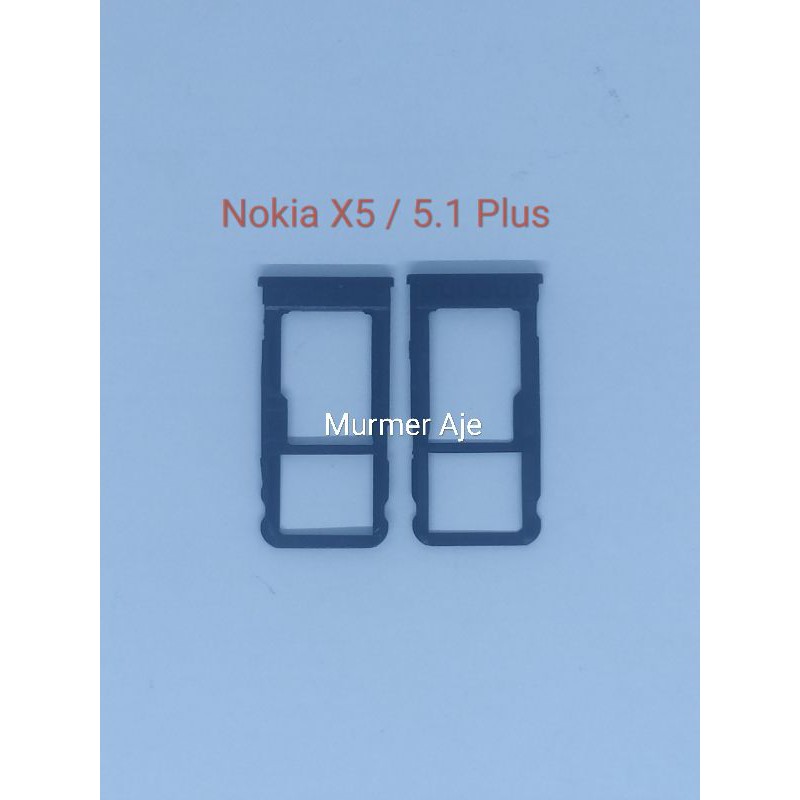 Sim card tray slot sim card nokia x5 5.1 Plus oem