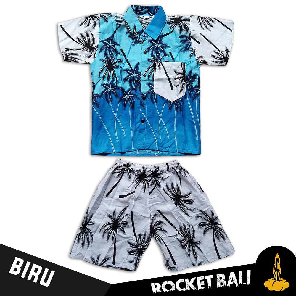 Baju Pantai Anak Kecil - Baju Pantai Anak Cowok - Setelan Anak Murah