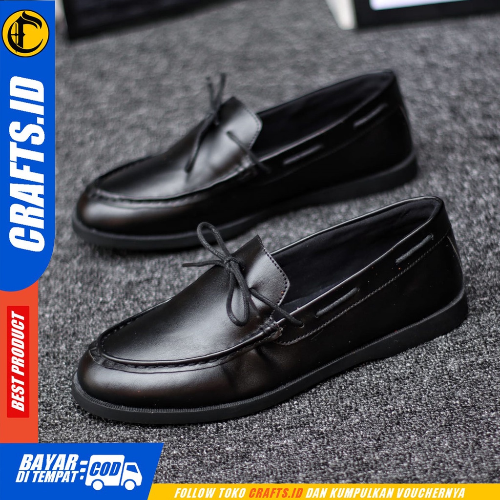 CRAFTS Erudora - Sepatu Pantofel Pria Formal