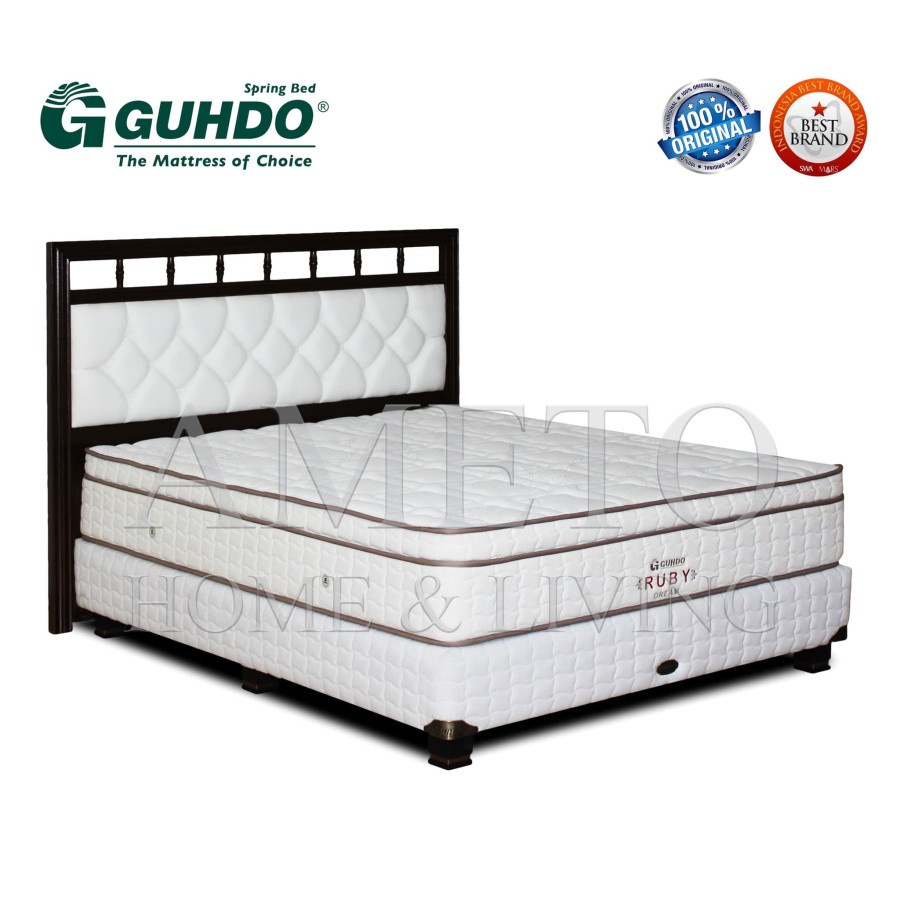 Guhdo Springbed Ruby Dream Latex 120x200 HB Medalion Full Set