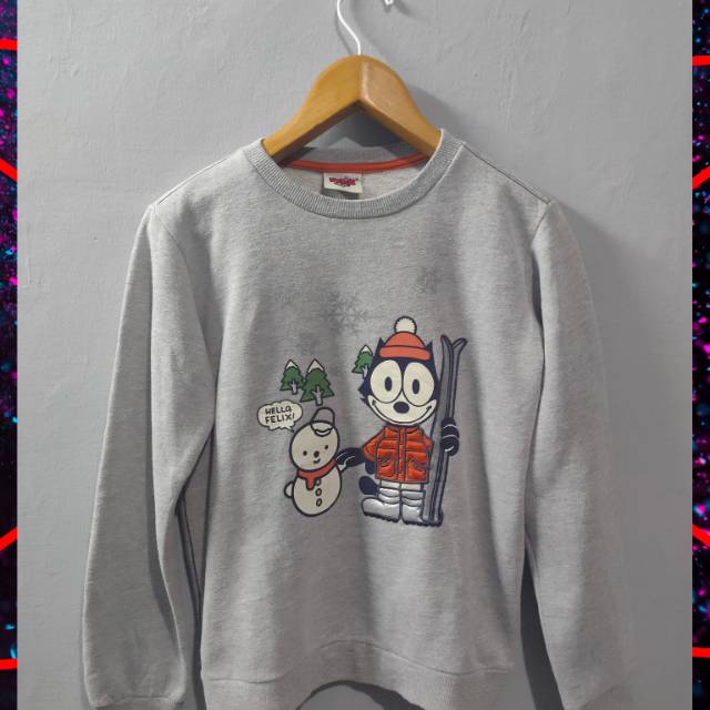 CREWNECK FELIX THE CAT..