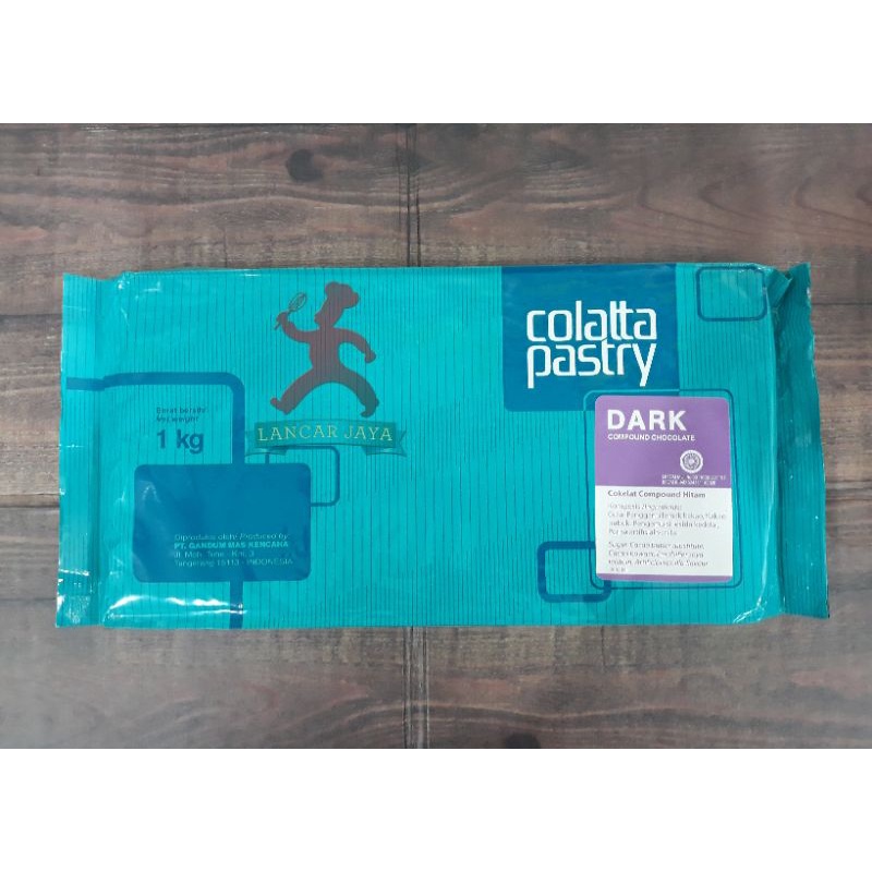 

Colatta Dark Pastry 1kg/ Coklat Dark Compound