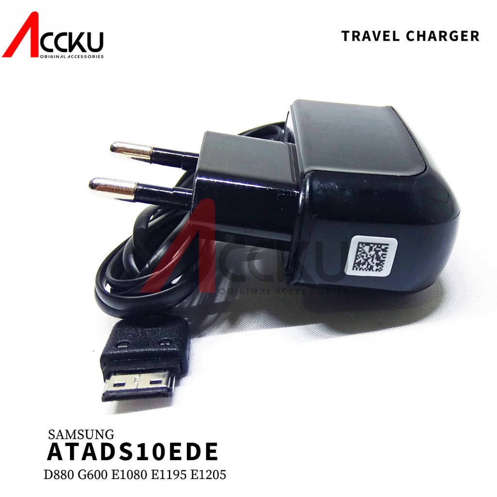 Charger Samsung E1195 F400  F210 E210 D880 G600 E1080 E1205 ATADS10EDE