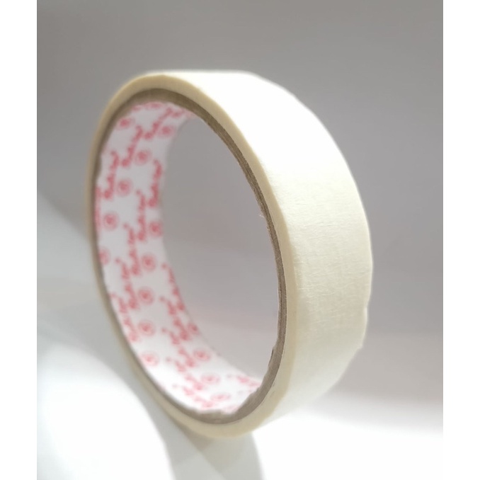 

Isolasi Solasi kertas Kuat Rekat Masking Tape Selotip Kertas 24 mm x 10 yard