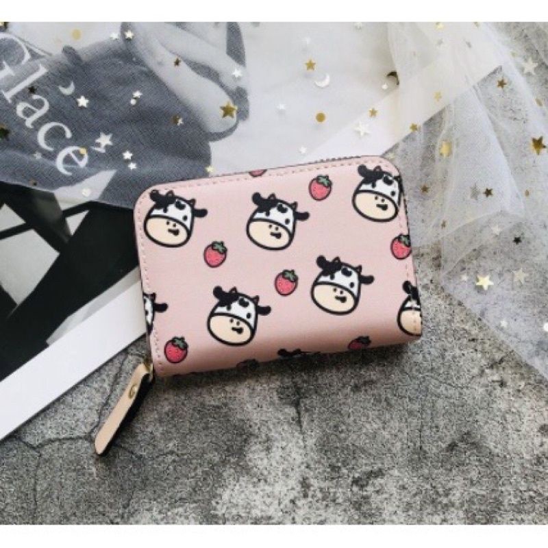 DOMPET WANITA KECIL MOTIF LUCU DOMPET WANITA LIPAT MURAH WALLET KOREAN FASHION