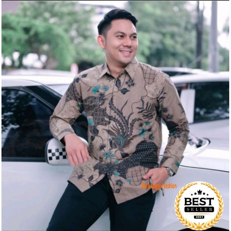 BAJU BATIK PRIA BAHAN KATUN BATURADEN//KEMEJA BATIK PRIA KUALITAS PREMIUM BEST SELLER