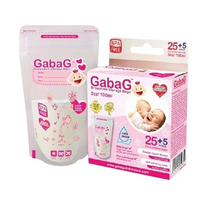 Kantong Asi Gabag 100 ml Kantong Asi Gabag 120 ml Gabag Breastmilk 100ml