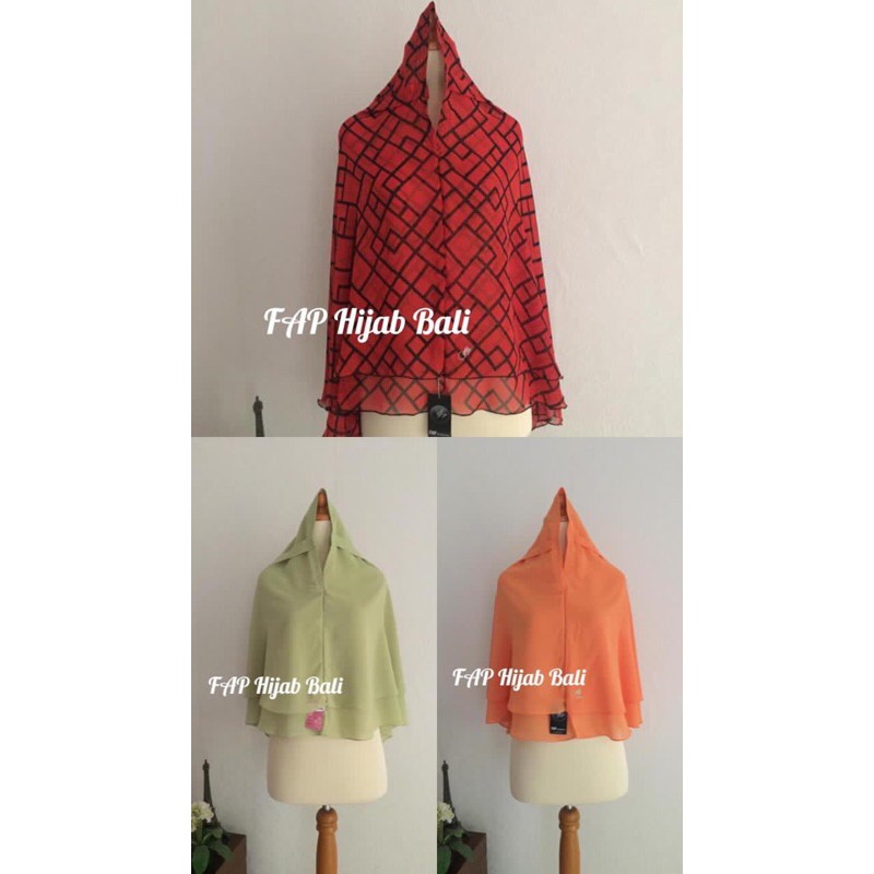 Khimar Anak 2 Layer by FAP Hijab