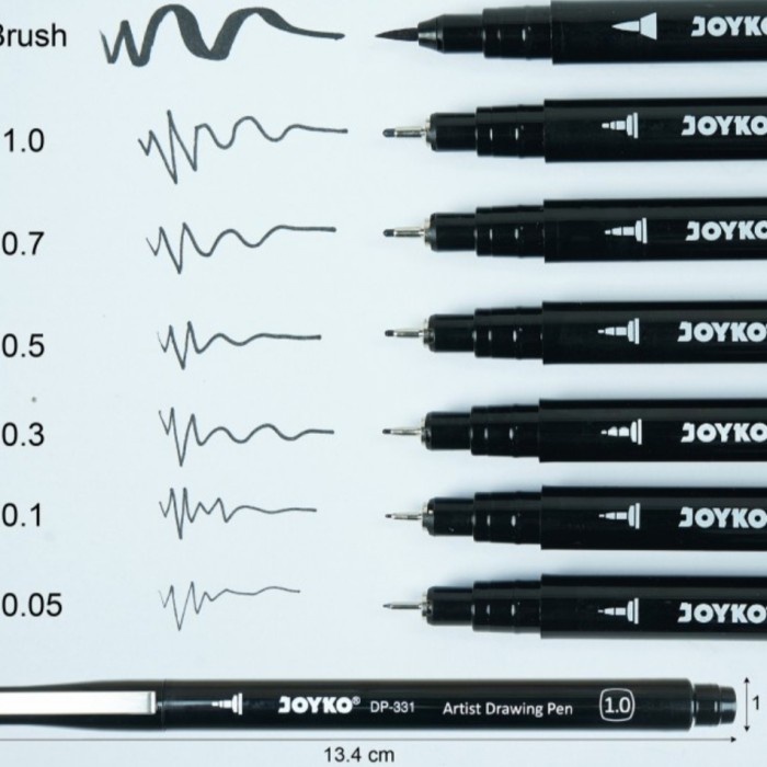 

Pendrawing- Drawing Pen Joyko Dp 331-7 -Drawing-Pen.
