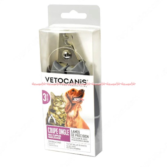 Vetocanis Couple Ongle Lames Gunting Kuku Hewan Anjing Kucing Nail Clipper Veto Canis Vetocanys Nail Clip For Pets