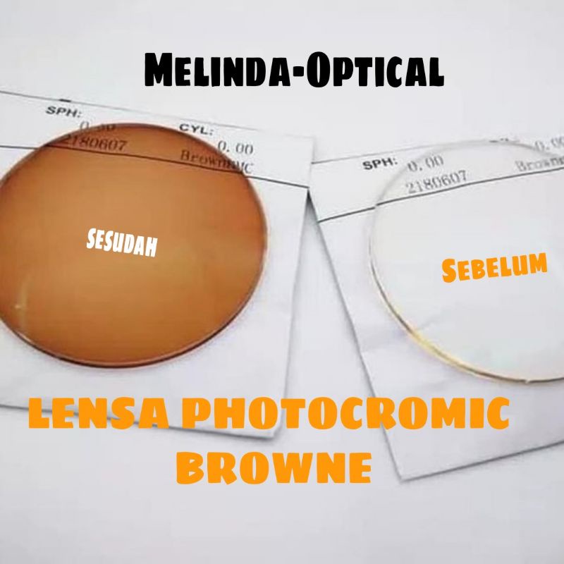 LENSA PHOTOCROMIC BROWNE/Lensa Berubah Warna menjadi COKLAT