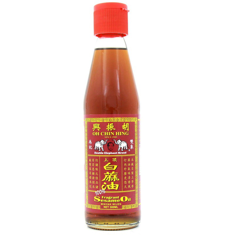 

Minyak Wijen Oh Chin Hing Double Elephant Fragrant Sesame Oil 300ml