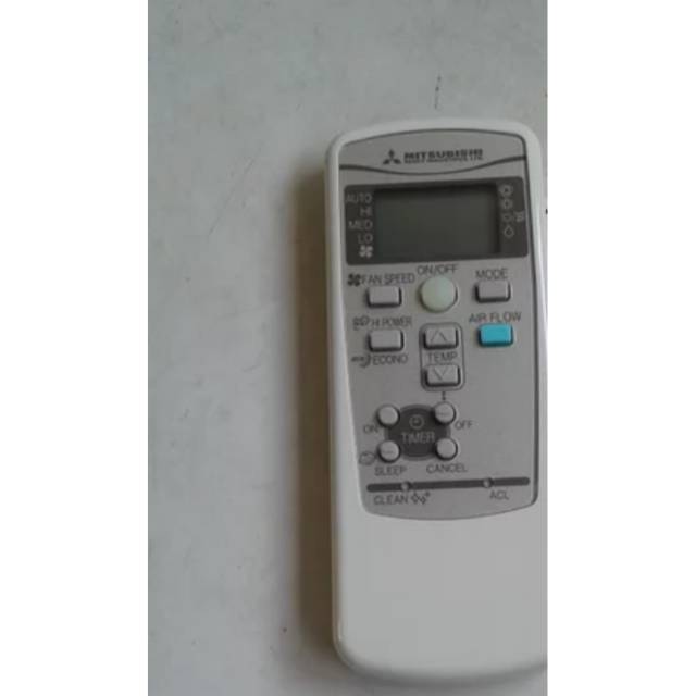 Remote Ac Mitsubishi Rkx502a001b Original Asli Indonesia