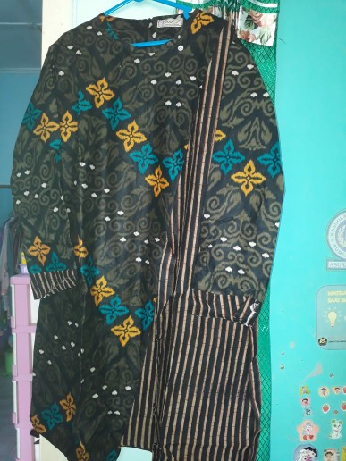 Baju Batik Couple Coupel Tunik Kemeja Sarimbit Pasangan Kapelan Seragam Kerja Kapel Premium Terbaru