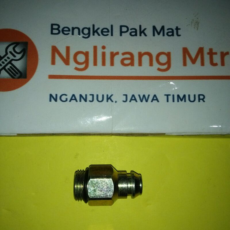 mur cuk baut nepel choke karburator RC 100 Tornado Crystal RC besi limited