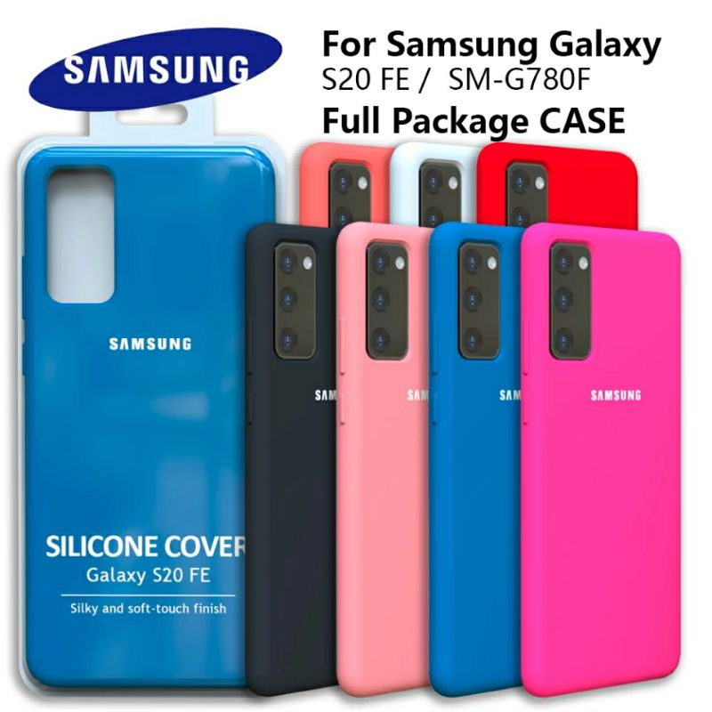 Silicone Cover Case Samsung Galaxy S20 Plus Ultra Silky Soft Logo