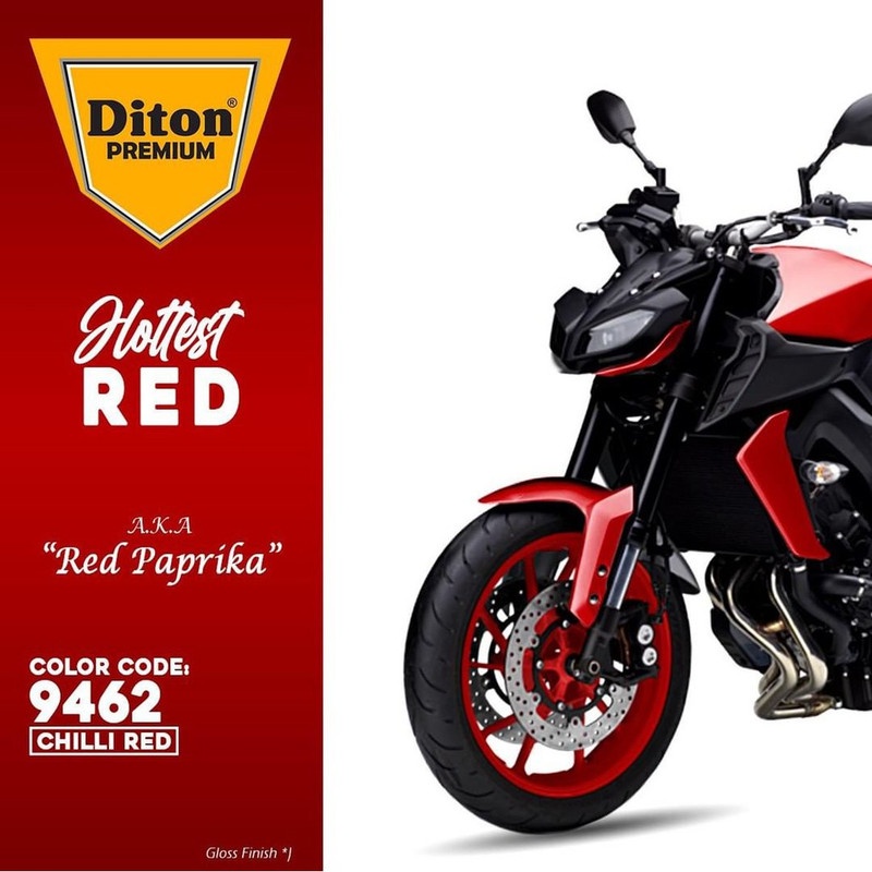 Cat Semprot Pilok Pylox Pilox Diton Premium 400CC - Chili Red 9462 Murah