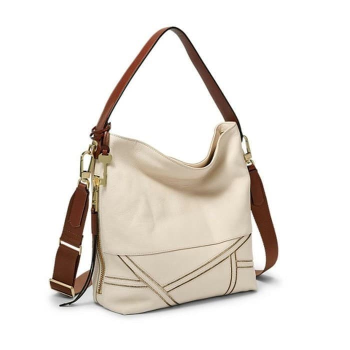 fossil bag maya hobo vanilla