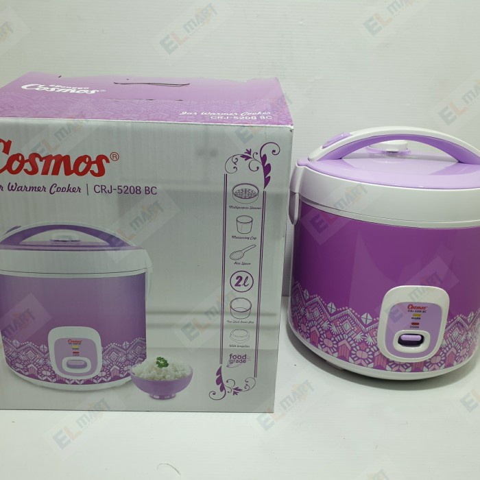 Cosmos Magic Com Rice Cooker 2 Liter 2L CRJ 5208 BC 5208BC Batik