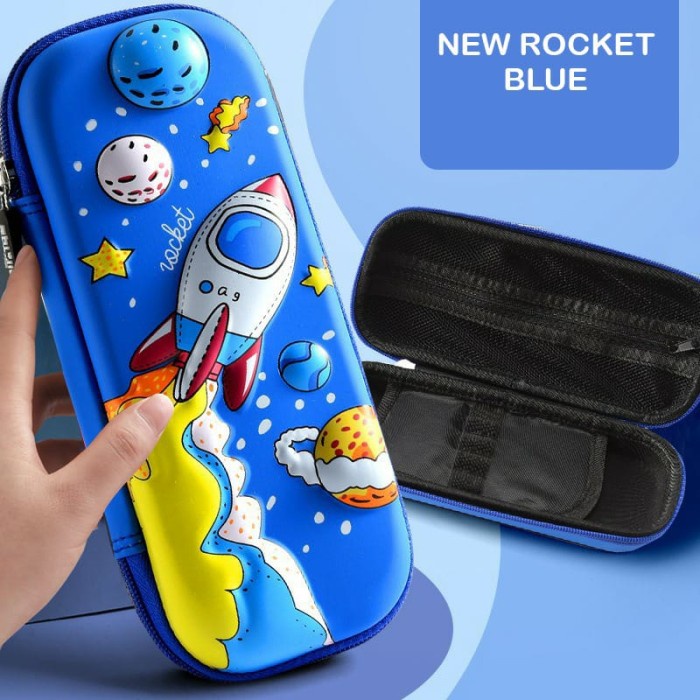 

KOTAK PENSIL 3D TIMBUL TEMPAT PENSIL 3D TIMBUL ANAK KARAKTER KADO ANAK - Rocket Biru NEW