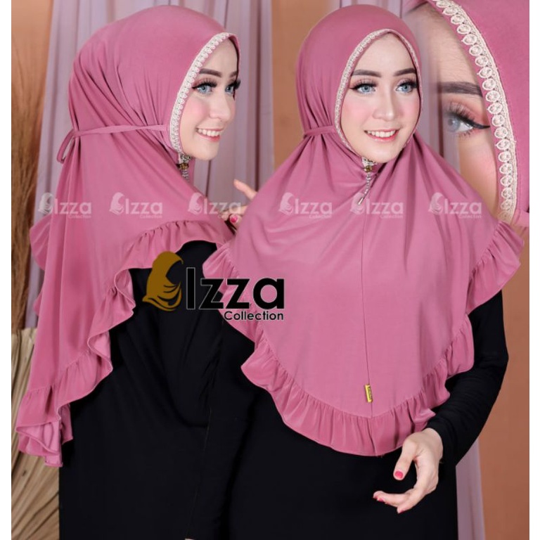 HIJAB INSTAN BERGO MARYAM IZZA JERSEY KOREA