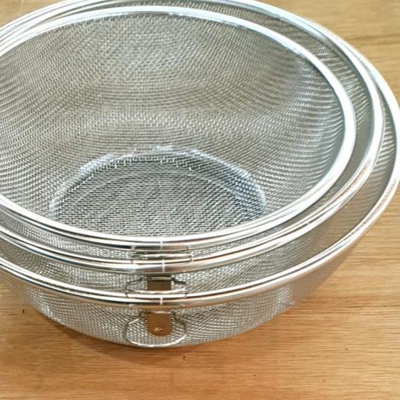 ✧ Saringgan Tirisan Strainer Bulat Stainless steel 304/ Strainer 18x7cm ♠