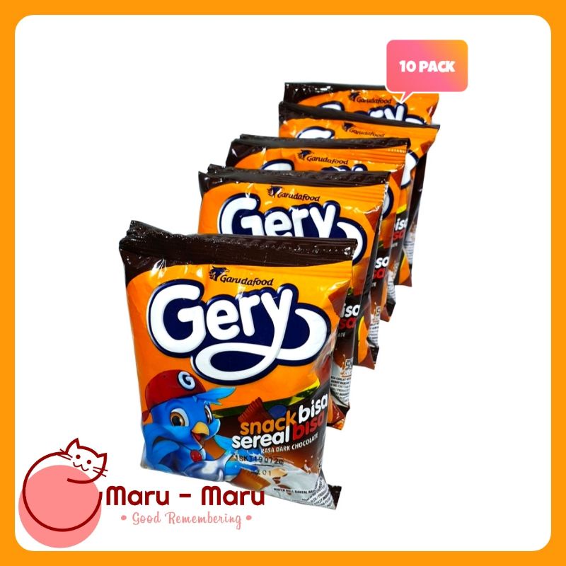 

Gery Snack Sereal Renceng isi 10 Pack @15gr