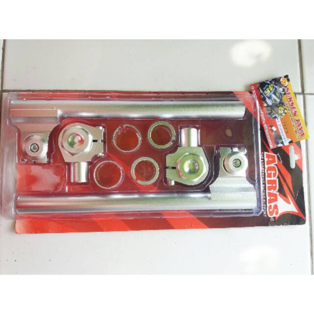 STANG JEPIT CLIP ON VIXION SATRIA FU CNC TERMURAH