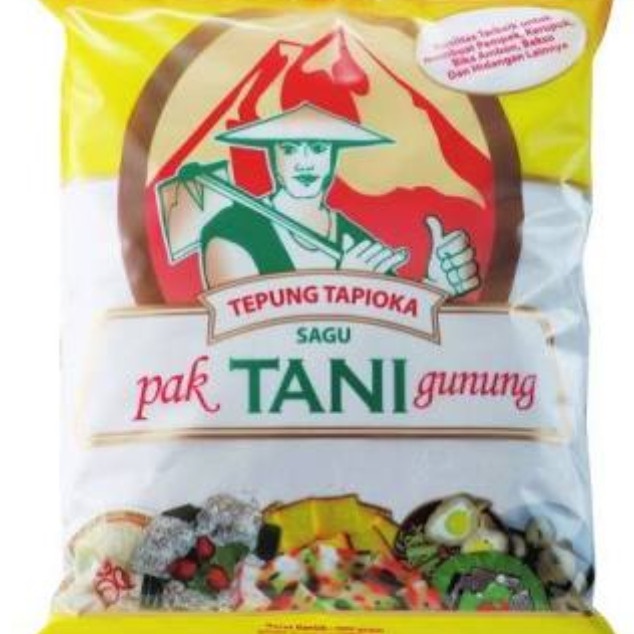 

[BEST] Sagu Tani Tepung Tapioka Cap Pak Tani Gunung 500 gram