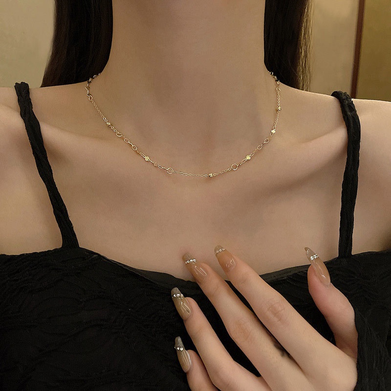 Kalung Choker Simple Mewah Untuk Wanita