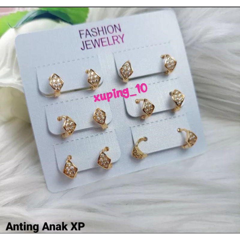 TERBARU ANTING JAPIT ANAK TITANIUM TERBARU ANTI KARAT