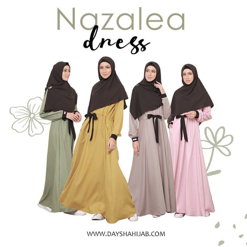 Ready Nazalea Dress by Daysha Hijab