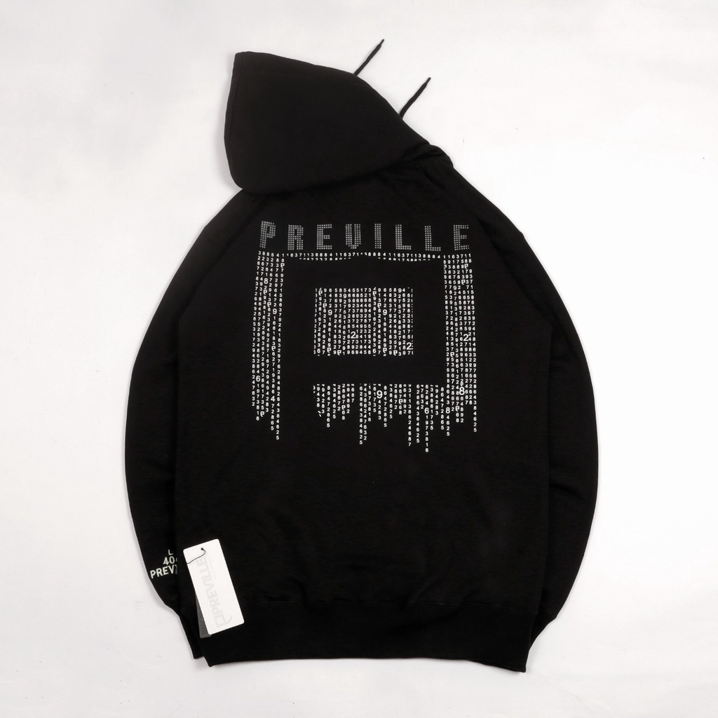 JAKET SWEATER HOODIE PREVILLE MATRIX GID SIMPLE UNISEX GOOD QUALITY